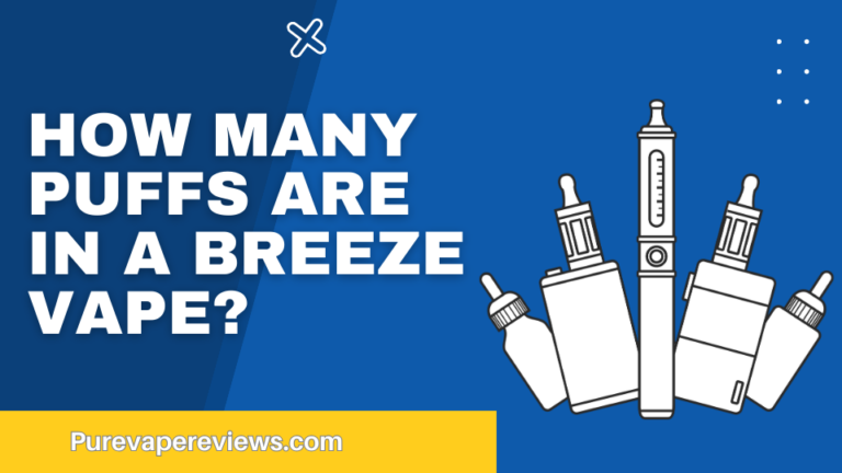 How Many Puffs Are in a Breeze Vape?