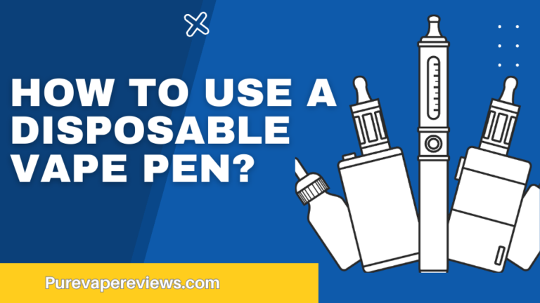 How to Use a Disposable Vape Pen?