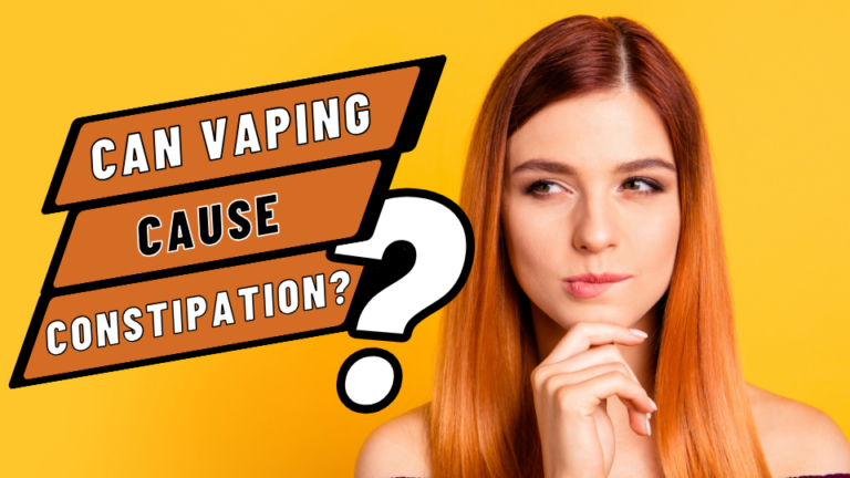 Can Vaping Cause Constipation?