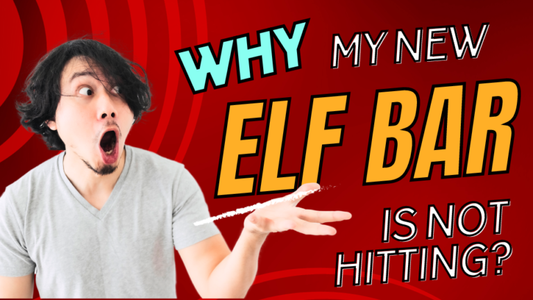 Why Is My New Elf Bar Not Hitting?
