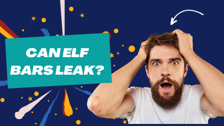 Can Elf Bars Leak?