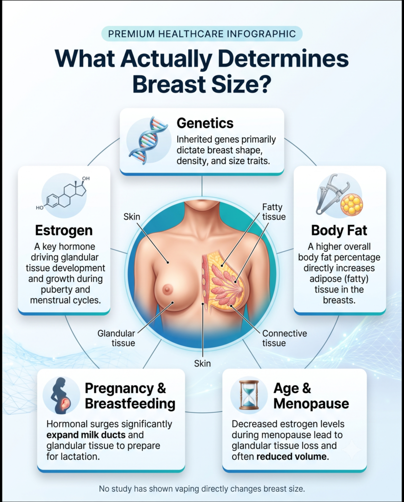 Does Vaping Make Your Boobs Smaller?