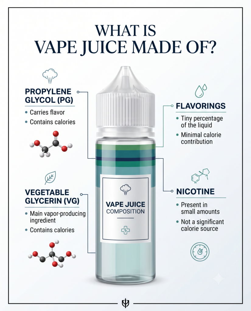 what is vape juice made of