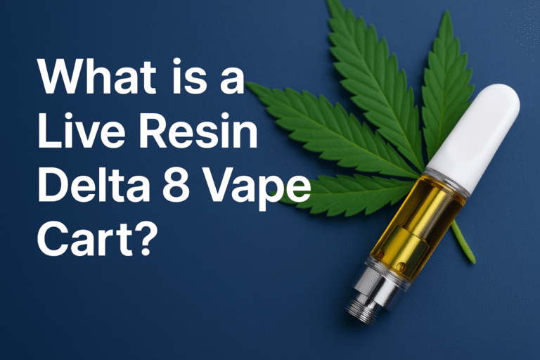 What is A Live Resin Delta 8 Vape Cart?