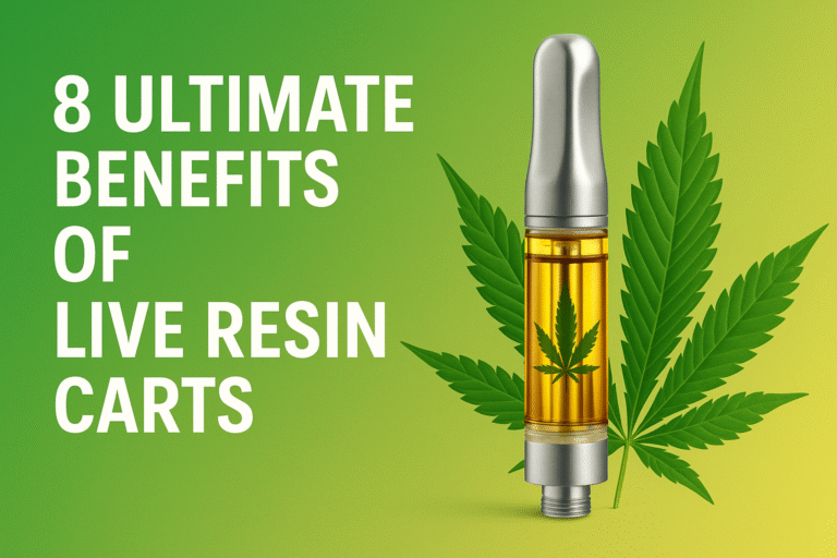 8 Ultimate Benefits Of Live Resin Carts