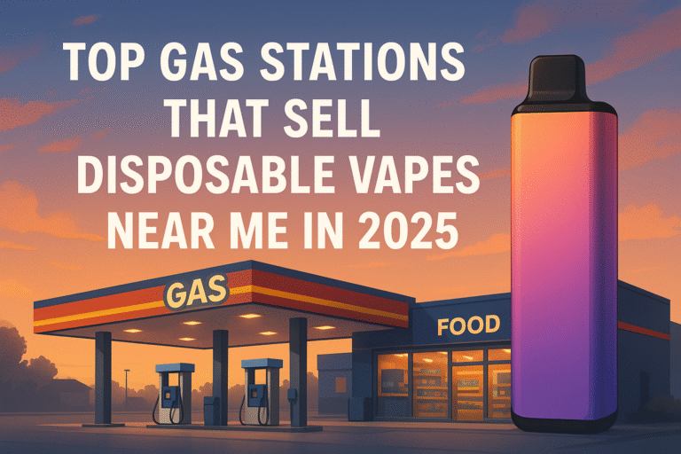 Top Gas Stations That Sell Disposable Vapes Near Me in 2025