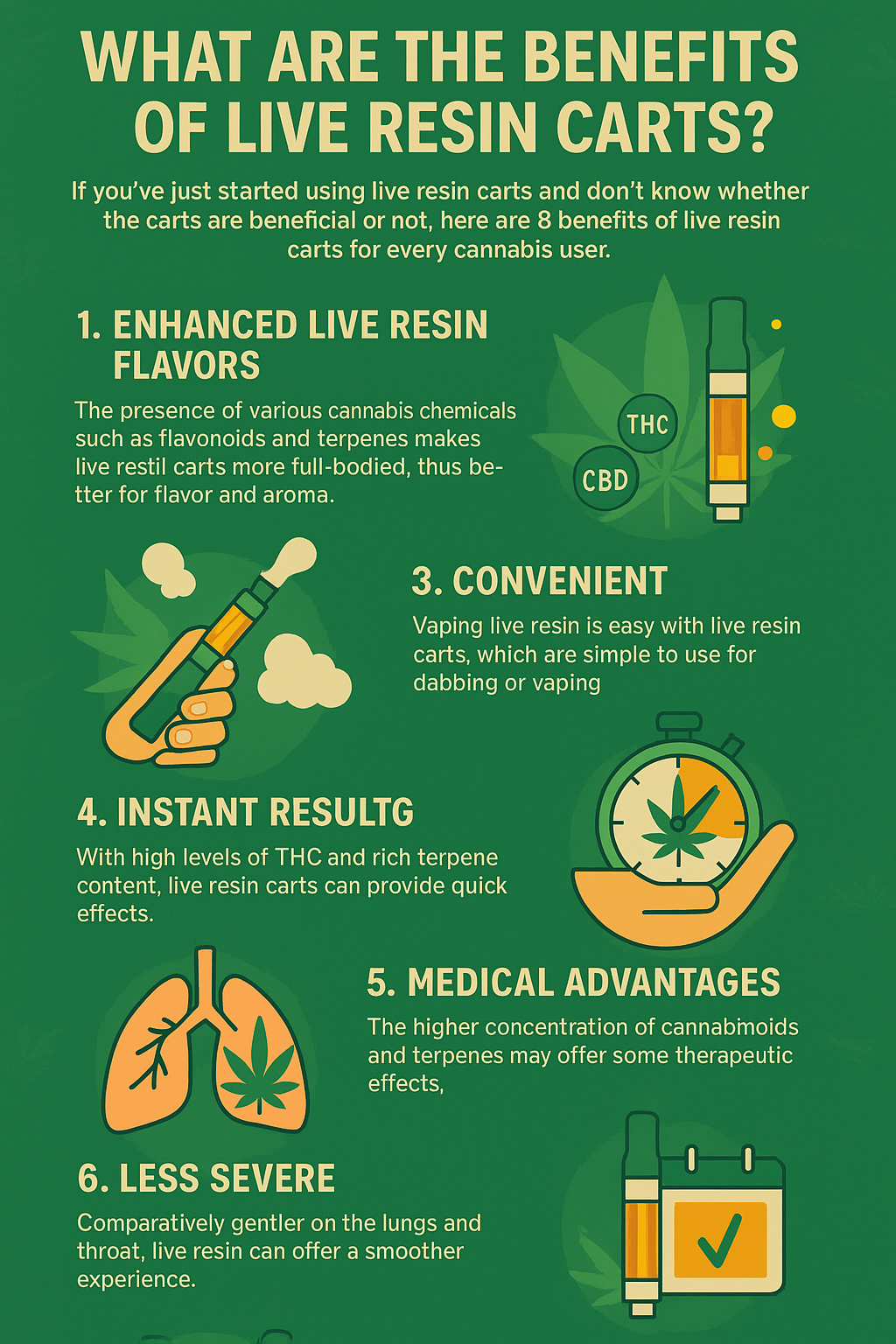 8 Ultimate Benefits Of Live Resin Carts