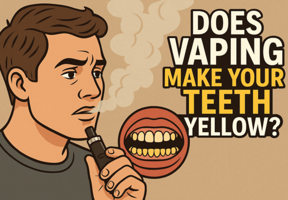 Does vaping make your teeth yellow