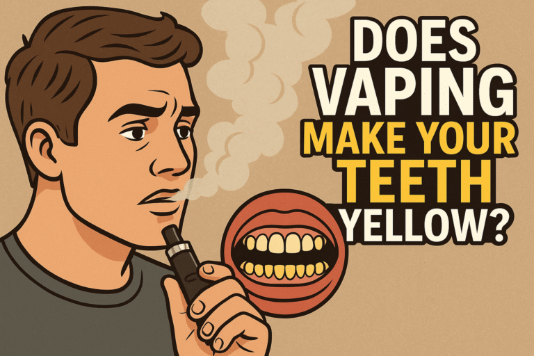 Does vaping make your teeth yellow