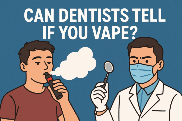 Can Dentists Tell If You Vape?