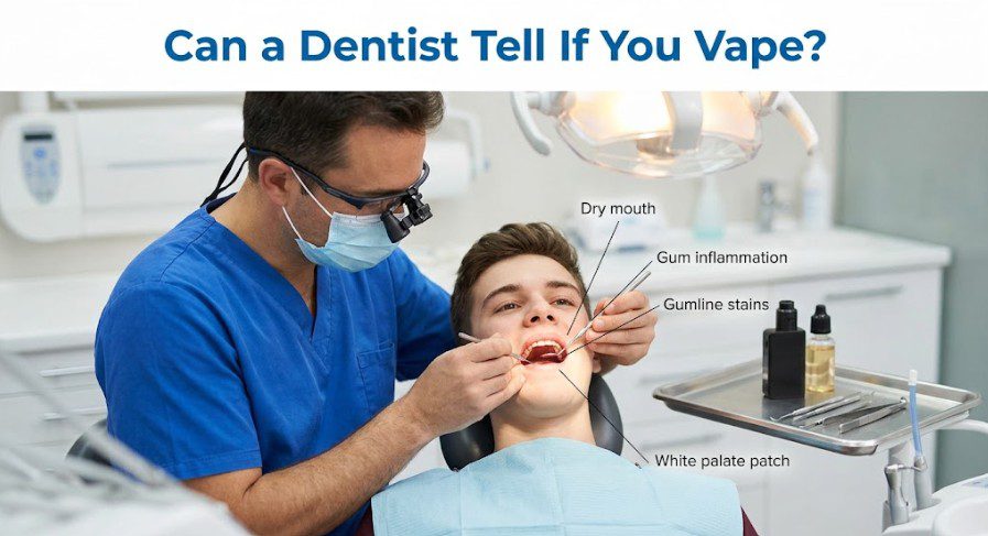 Can A Dentist Tell If You Vape? What They Actually See